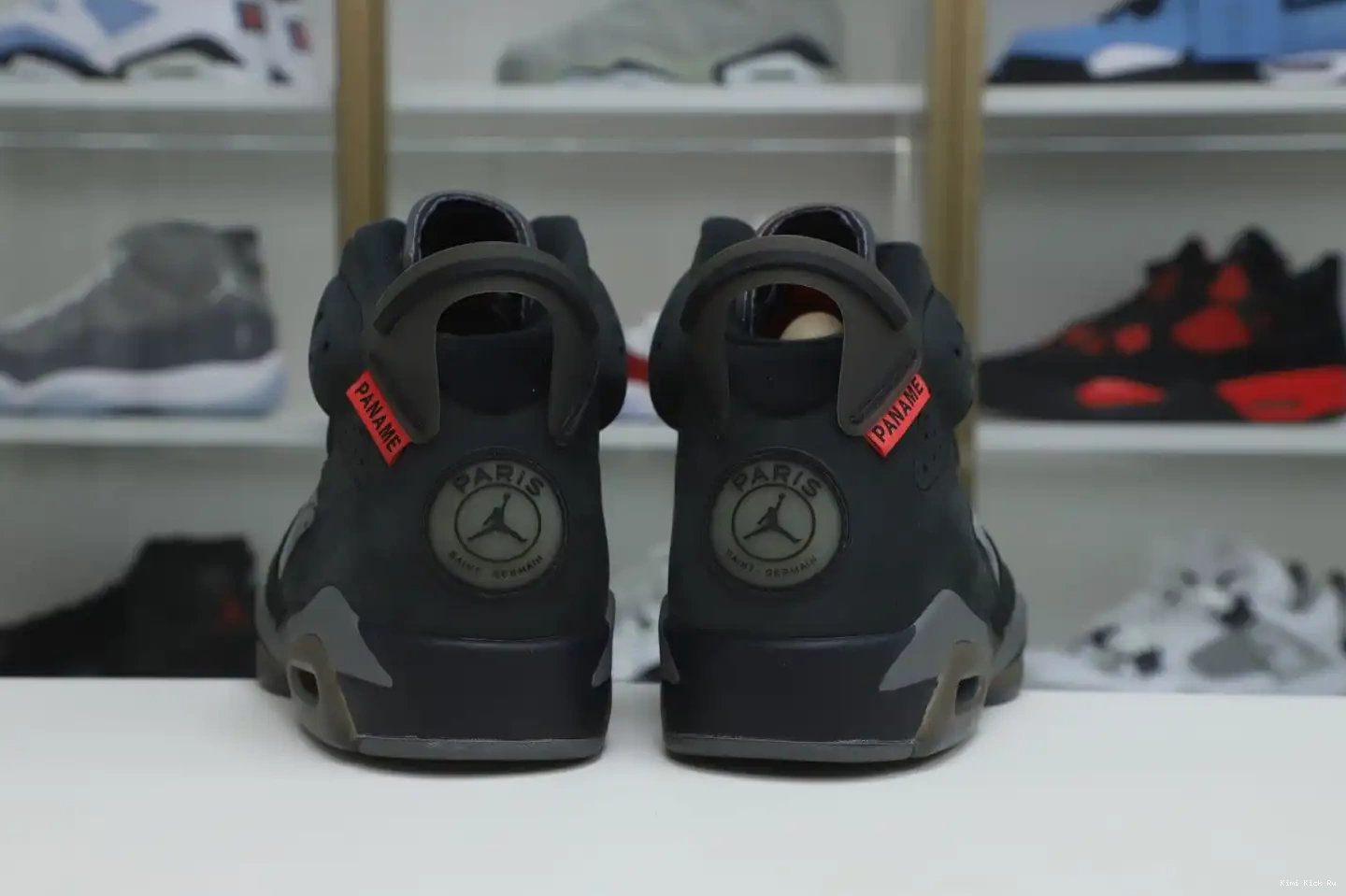 RETRO Kimikick 'IRON 6 SAINT-GERMAIN JORDAN AIR X GREY' PARIS 0412